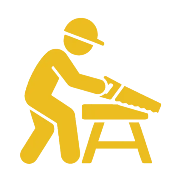 Rope access building maintenance