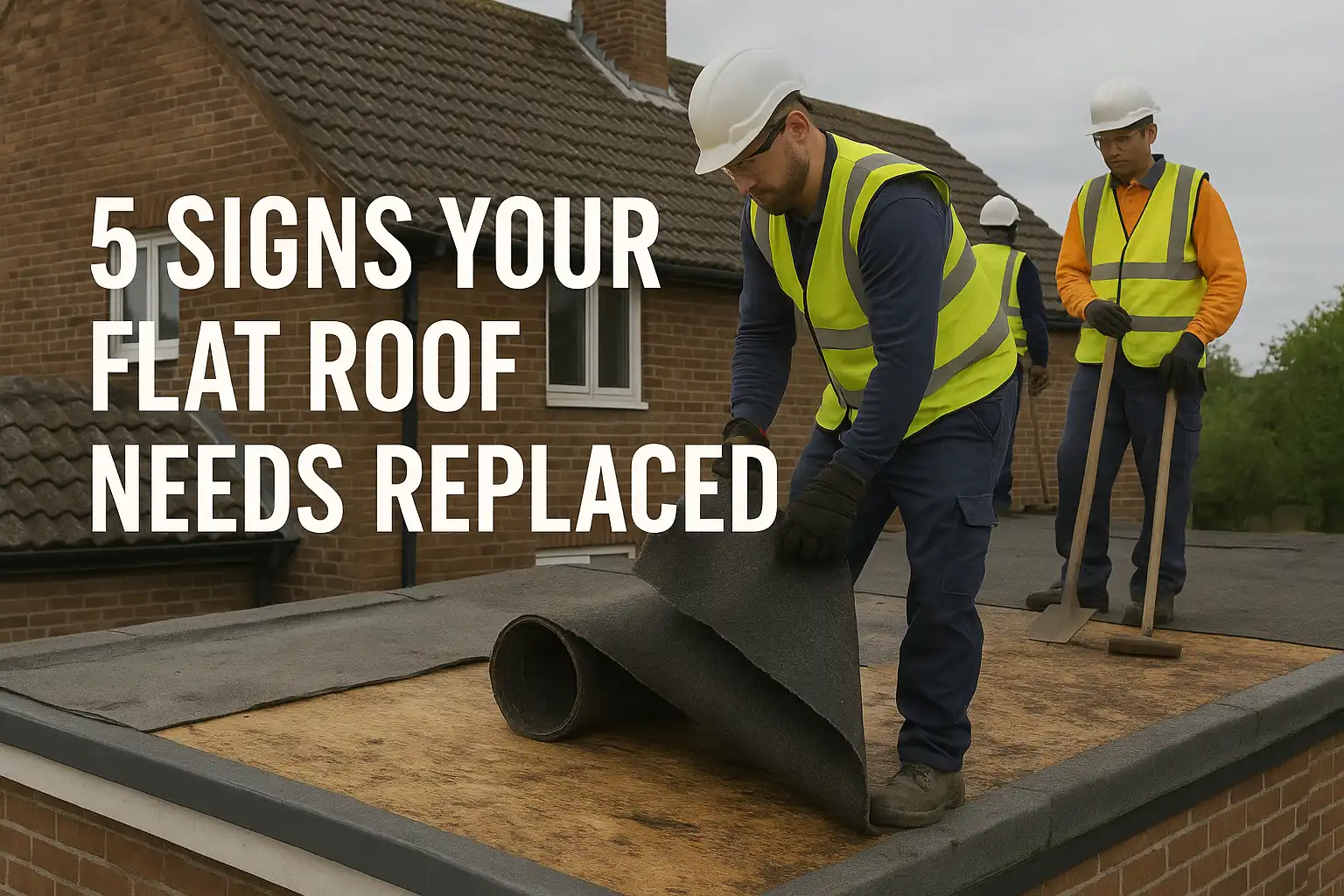5 signs your flat roof needs replaced flat roof replacement